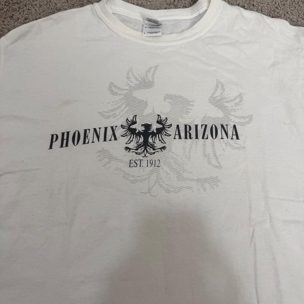 Arizona Men's White T-shirt